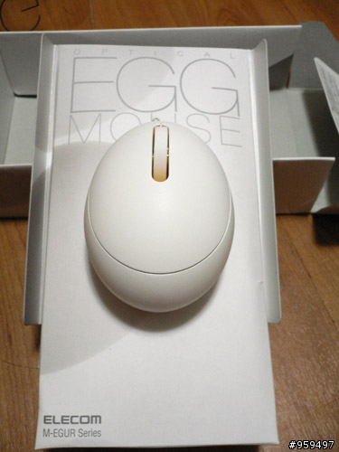 開箱吧......之可愛的EGG Mouse(有圖了喔!)
