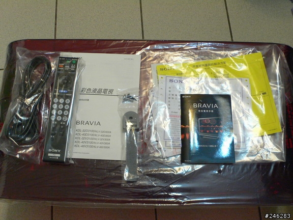 購入 Sony BRAVIA KDL-32D300A [開箱]