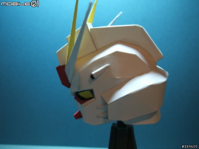[分享]3D 紙模型 新手的 SD Freedom Gundam