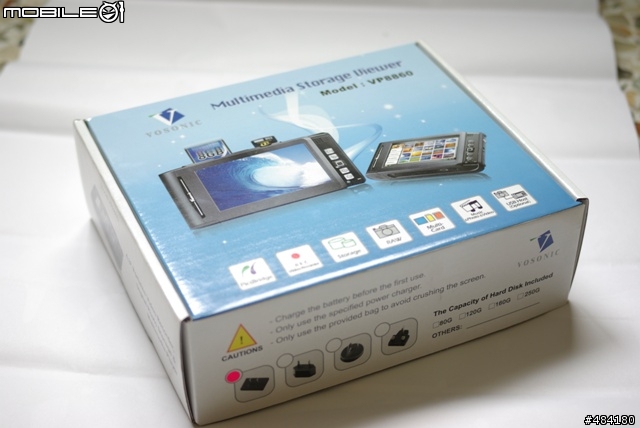 [開箱文]外出備份影像資料的儲存機"勤宇Vosonic VP8860"