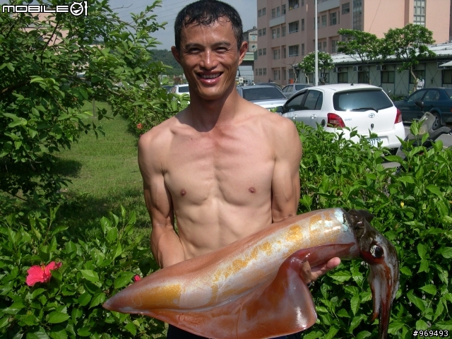遇到海怪了喔.分享囉