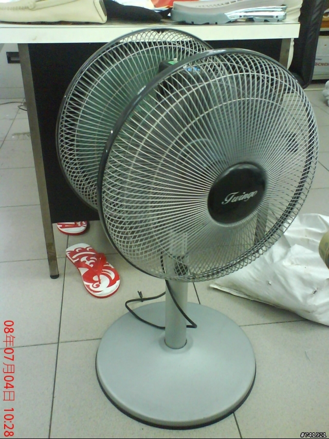 雙頭電風扇!