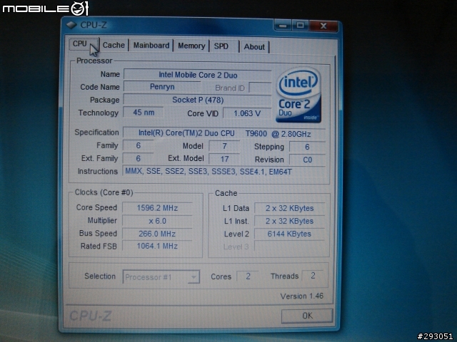 [分享] MSI PR201 , MS-1223 硬體簡略測試 ( Montevina Centrino 2 )