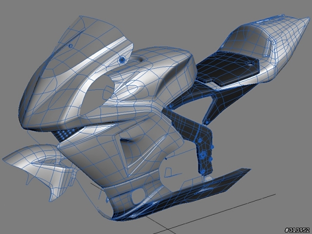 [3D模型]羅西的風火輪--Honda RC211V