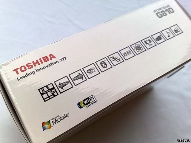 TOSHIBA G810 開箱分享