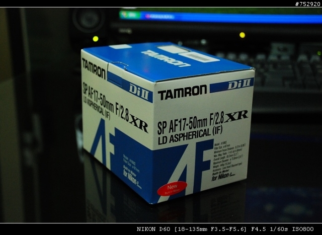 ★ 7/24 新增 A16II 之 F-- 研究，續 ～【 Tamron 17-50mm F2.8 A16N2 馬達版 不專業開箱文 】