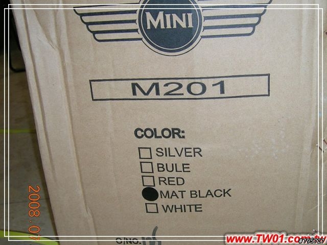 BMW 之 MINI Cooper 20"小折 開箱囉~~~