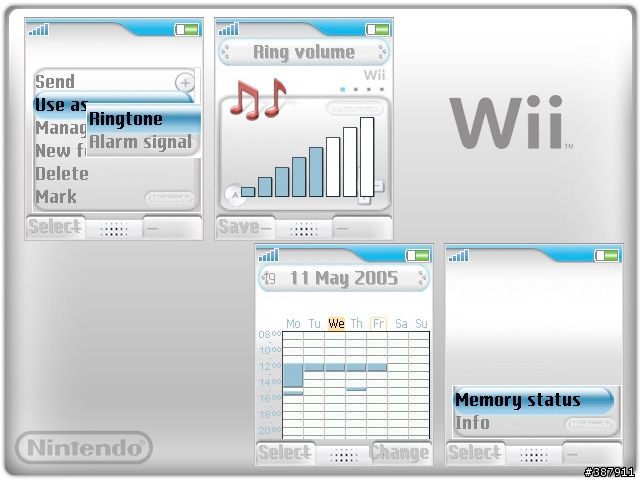 {176x220}-Wii完全版-FLASH時鐘+鈴聲+訊息音-已停止分享