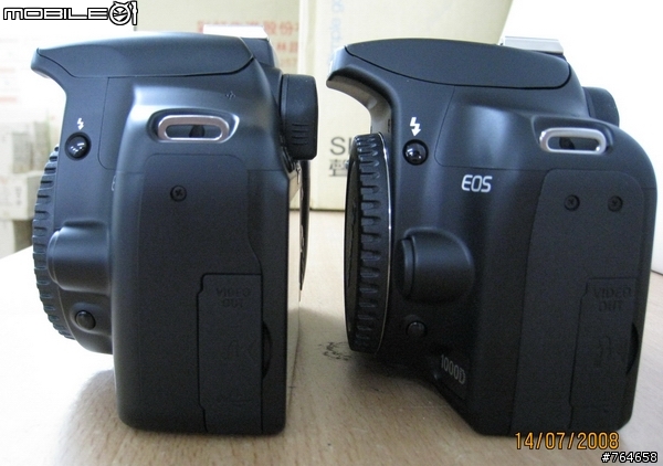 Canon 1000D開相照 新增與450D疊疊樂