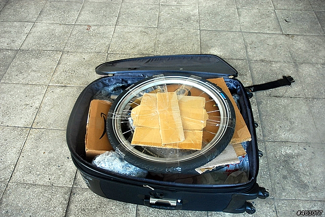 MU P8 行李箱打包航空托運回臺灣.