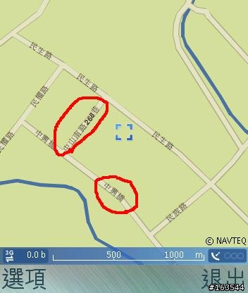 Nokia Map圖資錯誤~~不知道有地方可以反應嗎?
