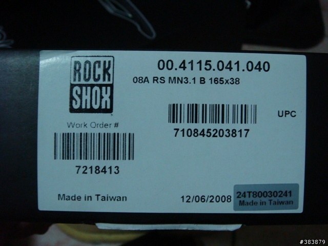 <分享>我的Rock Shox Monarch 4.2