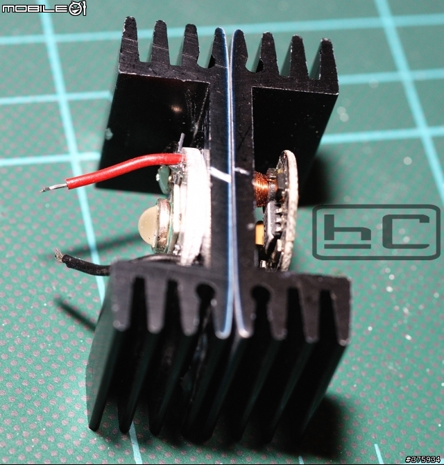 [分享] HANK 腳踏車燈DIY 製做(加強，並含測試照)