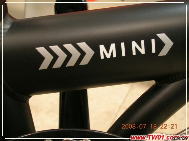 BMW 之 MINI Cooper 20"小折 開箱囉~~~