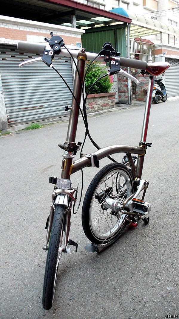 BROMPTON  六速清漆版 S 把開箱分享~圖多