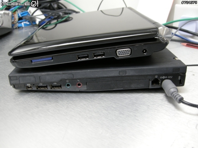 EEE 1000H 和 X60 的比較