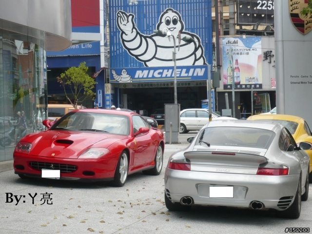 之前台中拍到的Ferrari 575M Maranello