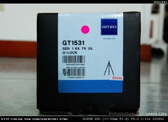 [開箱]GITZO GT1531 碳纖維腳架不專業開箱