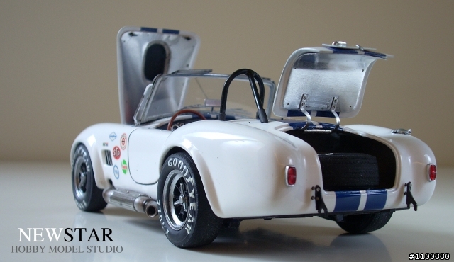 FUJIMI 1/24 SHELBY 427 S／C COBRA模型製作