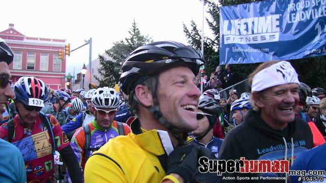 最近  阿姆斯壯 也"潦" 下去比賽登山車了 (影片與照片)