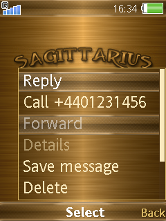 [240x320二鍵與三鍵]Sagittarius射手座(金)