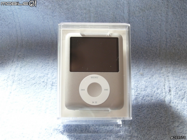 [開箱開到翻]ipod 餅乾機 4G 銀色版