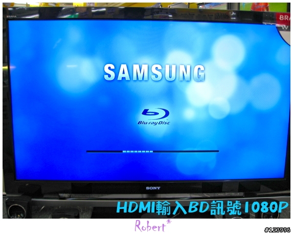 [也是開箱] 熱門 SONY 52吋液晶電視 52W4000  BD訊號測試