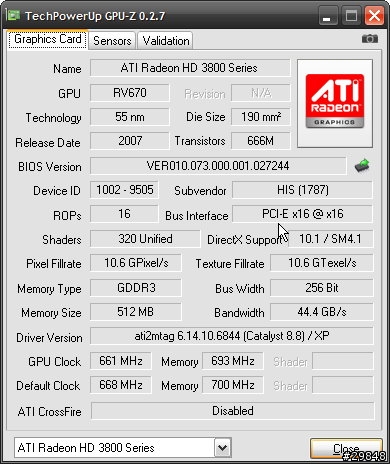 問個ATI HD3850小問題