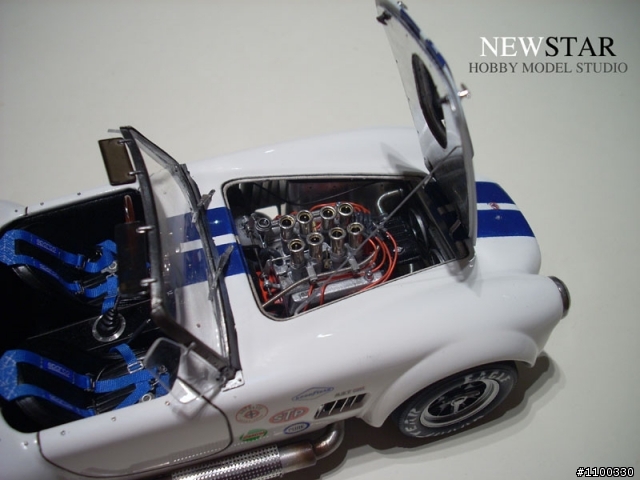 FUJIMI 1/24 SHELBY 427 S／C COBRA模型製作