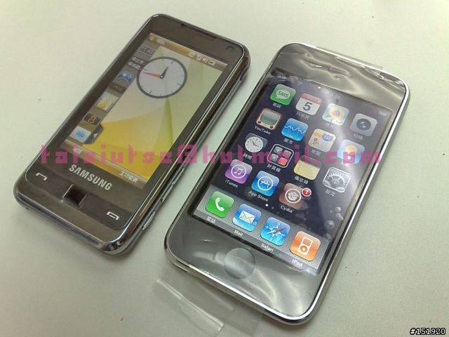 Samsung i900 omnia 16GB 中文完全版 VS Apple 3G iPhone 16GB