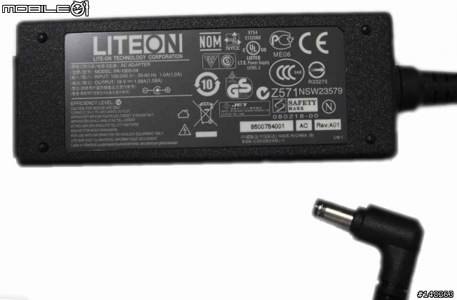 Aspire one 的變壓器 Cost down  liteon --> Hipro