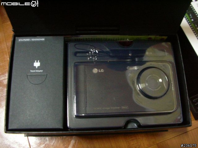 LG KU990R黑色鏡頭蓋版 隨意開箱分享