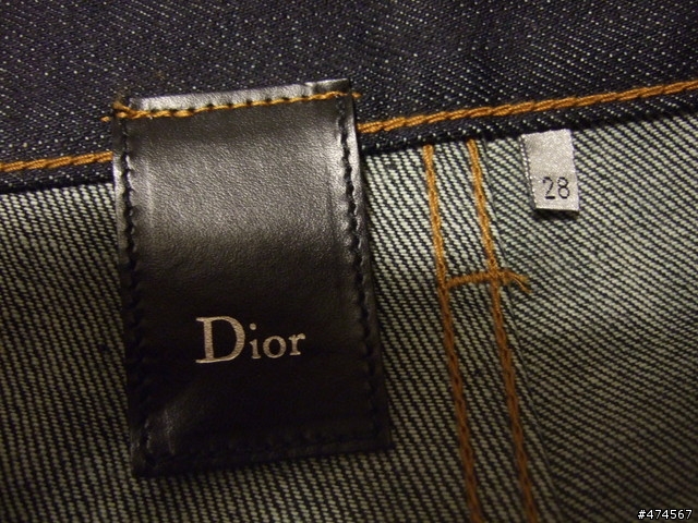 [分享]dior homme blue raw denim 低調的原色褲
