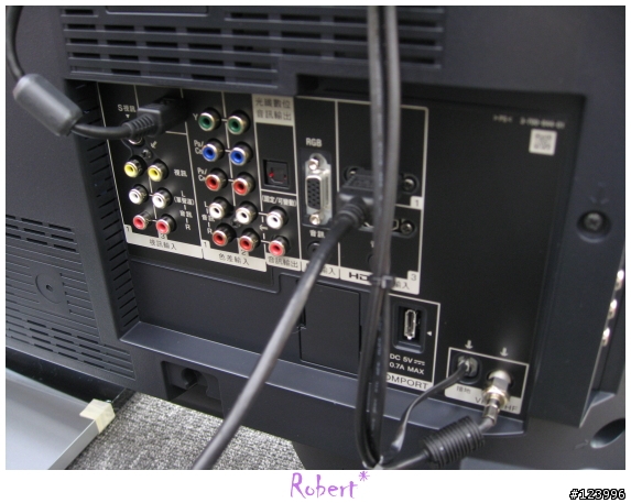 [也是開箱] 熱門 SONY 52吋液晶電視 52W4000  BD訊號測試