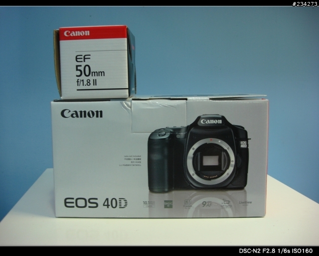 [開箱]開到爛掉的EOS 40D