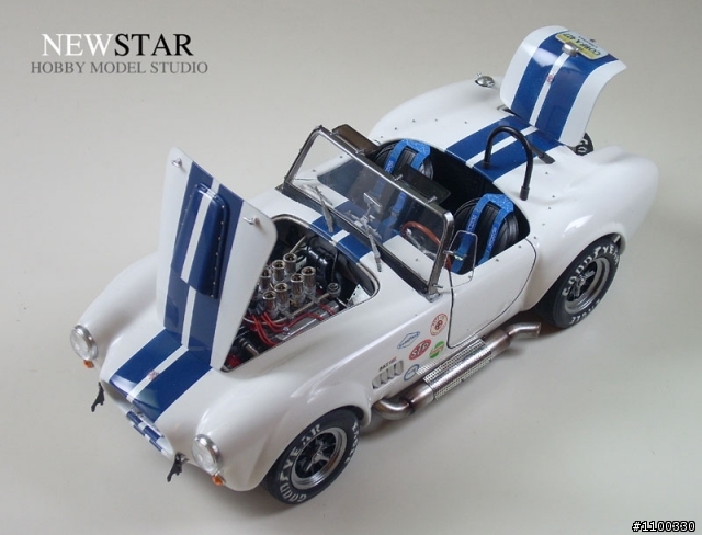 FUJIMI 1/24 SHELBY 427 S／C COBRA模型製作