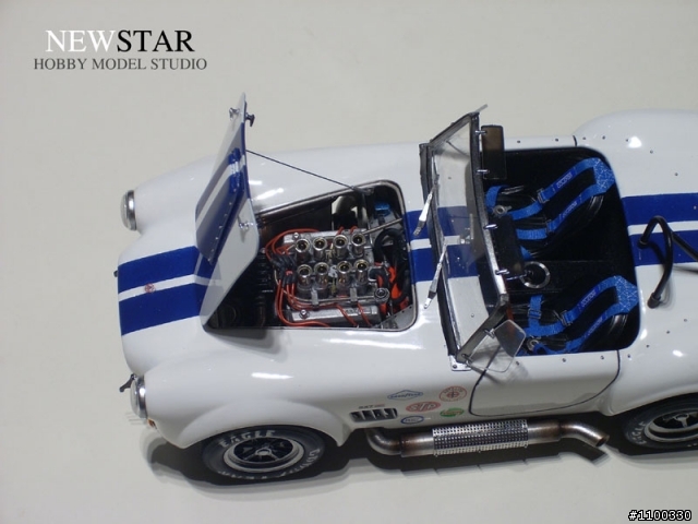 FUJIMI 1/24 SHELBY 427 S／C COBRA模型製作