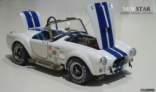 FUJIMI 1/24 SHELBY 427 S／C COBRA模型製作