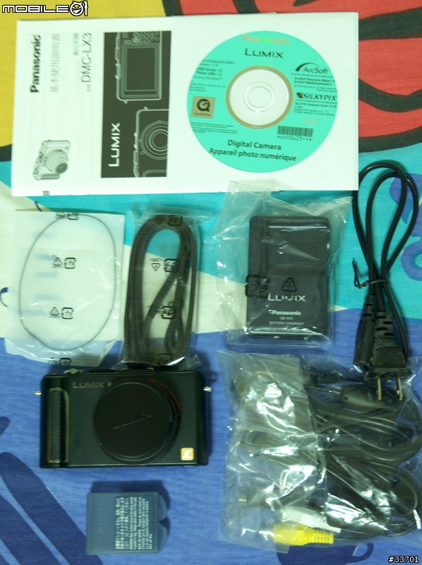 [分享] Panasonic DMC-LX3 開箱