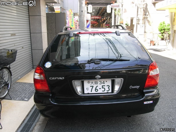 日本街頭看到CEFIRO 旅行車版！！