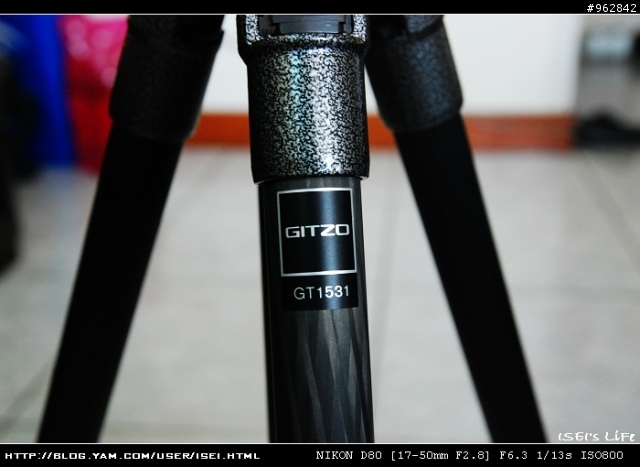 [開箱]GITZO GT1531 碳纖維腳架不專業開箱