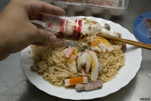 炒泡麵~~~開香報告
