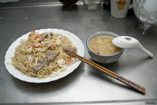 炒泡麵~~~開香報告