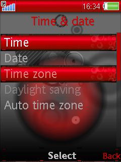 [C902 W910] flash 紅色時鐘