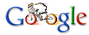 今天Google首頁Icon使用BICYCLE圖案(2008/08/09)