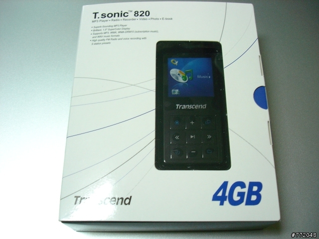 [簡易分享]創見820 T.sonic 820 4GB 圖多