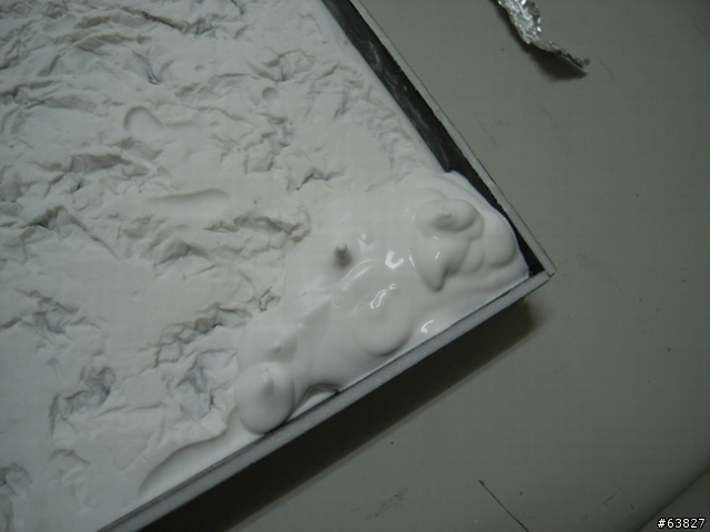 用石膏來製作岩石地形(初級篇XD?)