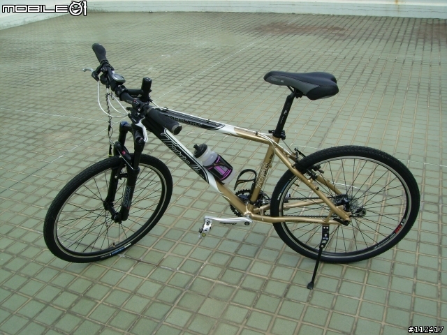 【開箱文】來了新車來了...MEGA HILL traveler  (DEORE LX 27-SPD   7050省力車)