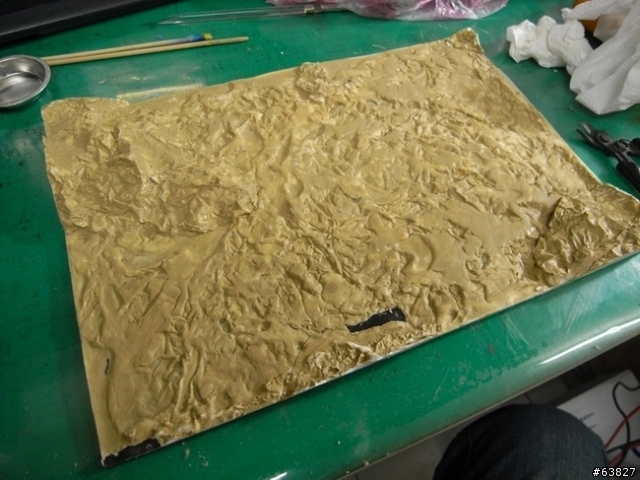 用石膏來製作岩石地形(初級篇XD?)