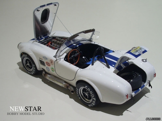 FUJIMI 1/24 SHELBY 427 S／C COBRA模型製作